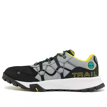 Кроссовки garrison trail 'gray white black' Timberland, серый