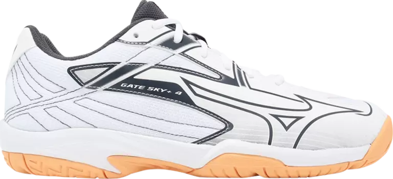 Кроссовки Gate Sky Plus 4 Wide 'White Black Oyster', белый