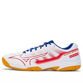 Кроссовки gate sky plus ii 'white blue orange' Mizuno, белый