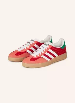 Кроссовки газель комнатная олимпия Adidas Originals, красный