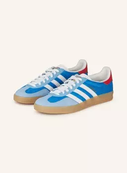 Кроссовки газель комнатная олимпия Adidas Originals, синий