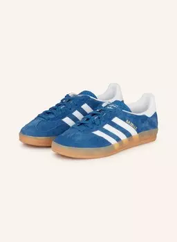 Кроссовки газель комнатные Adidas Originals, синий