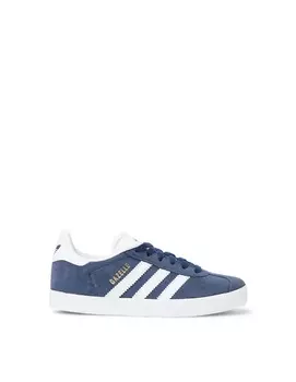 Кроссовки Газель - синие Adidas Originals, цвет Collegiate Navy