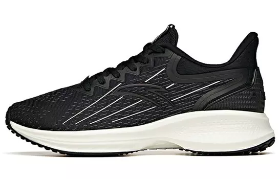 Кроссовки Gazelle 1.0 женские с низким верхом, черные/белые Anta