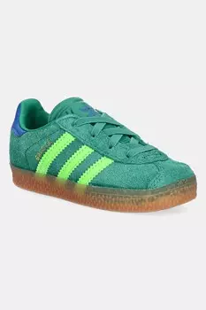 Кроссовки GAZELLE Adidas Originals, зеленый