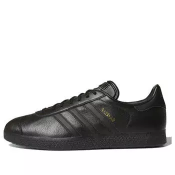 Кроссовки gazelle 'black gold' Adidas, черный