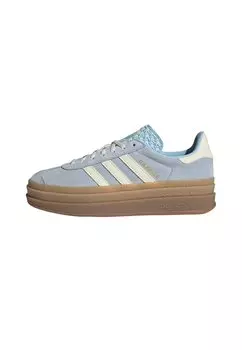 Кроссовки GAZELLE BOLD Adidas Originals, цвет Clear Sky Cream White Gold Metallic