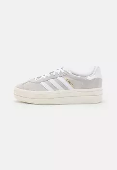 Кроссовки Gazelle Bold adidas Originals, серые двое/обувь белая/сердцевина белая