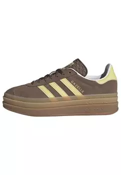 Кроссовки GAZELLE BOLD Adidas Originals, темно-коричневый
