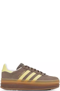 Кроссовки Gazelle Bold Brown & Yellow Adidas Originals