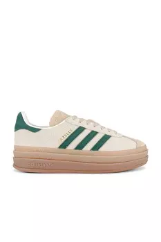 Кроссовки Gazelle bold от Adidas Originals, cream white, collegiate green & magic beige