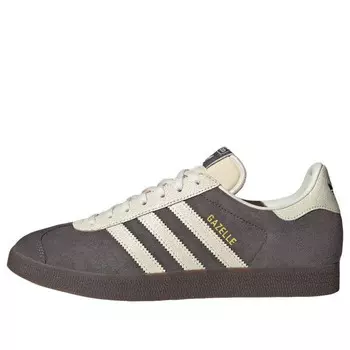 Кроссовки gazelle 'dark brown' Adidas, коричневый