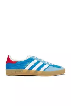 Кроссовки Gazelle для дома Adidas Originals, цвет Blue & Gum