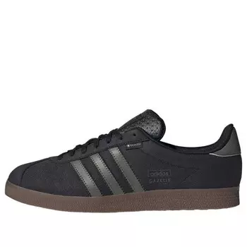 Кроссовки gazelle gtx 'black utility grey gum' Adidas, черный