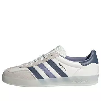 Кроссовки gazelle indoor Adidas, белый