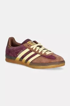 Кроссовки Gazelle Indoor Adidas Originals, бордовый