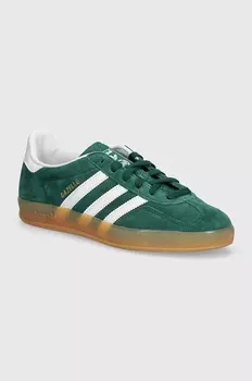 Кроссовки Gazelle Indoor Adidas Originals, зеленый