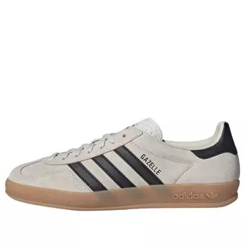 Кроссовки gazelle indoor 'alumina black gum' Adidas, мультиколор