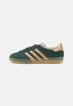 Кроссовки GAZELLE INDOOR UNISEX adidas Originals, темно-зеленый