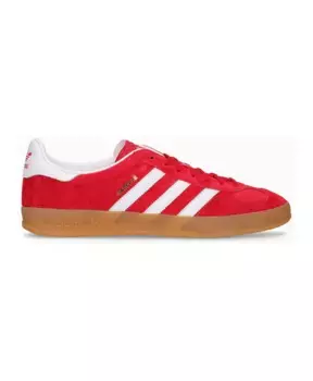 Кроссовки Gazelle однотонная замша Adidas Originals, красный