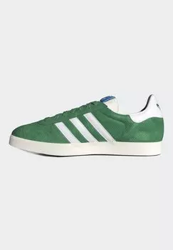 Кроссовки Gazelle Unisex adidas Originals, зеленый preloved/белый ftwr/белый основной