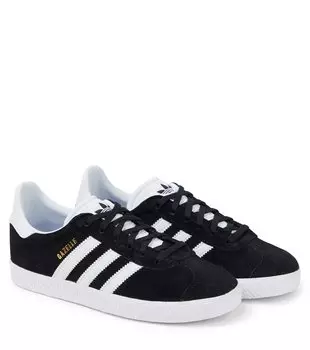 Кроссовки Gazelle замшевые Adidas Originals, черный