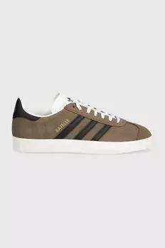 Кроссовки Gazelle замшевые adidas Originals, коричневый
