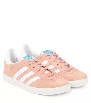 Кроссовки Gazelle замшевые Adidas Originals, розовый