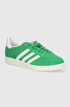 Кроссовки Gazelle замшевые adidas Originals, зеленый
