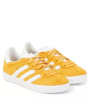 Кроссовки Gazelle замшевые Adidas Originals, желтый