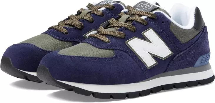Кроссовки GC574v1 New Balance, цвет Team Navy/Dark Moss