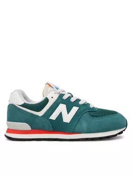 Кроссовки GC574VPG New Balance, зеленый