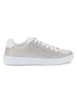 Кроссовки GC с металлизированной текстурой Cole Haan, цвет Silver Glitter
