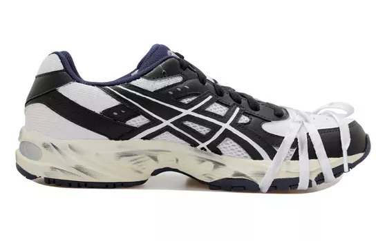 Кроссовки Gel-170 унисекс с низким верхом, черные/белые Asics