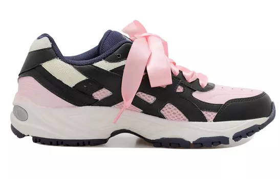Кроссовки Gel-170 унисекс с низким верхом, черные/розовые Asics
