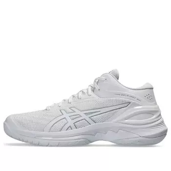 Кроссовки gel-burst 28 4e wide 'white pure silver' Asics, белый