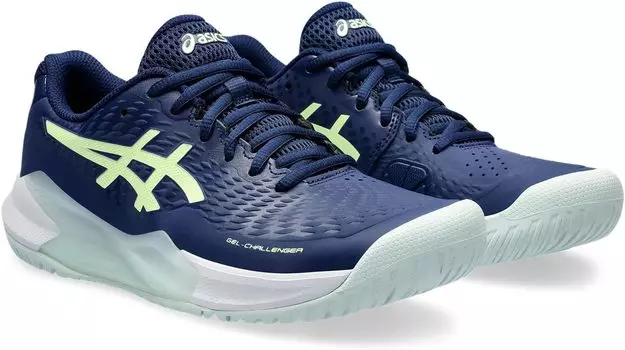 Кроссовки GEL-Challenger 14 Tennis Shoe ASICS, цвет Blue Expanse/Illuminate Yellow