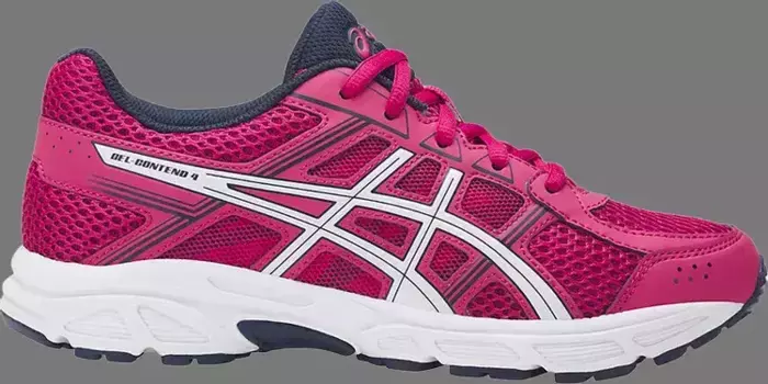 Кроссовки gel contend 4 gs 'cosmo pink' Asics, розовый