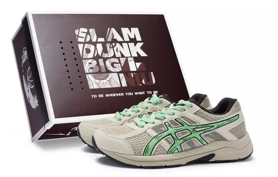 Кроссовки Gel-Contend 4 мужские низкие зеленые Asics