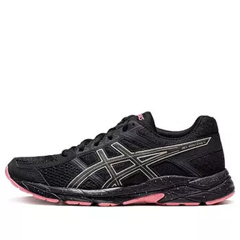 Кроссовки gel contend 4 розовые Asics, черный