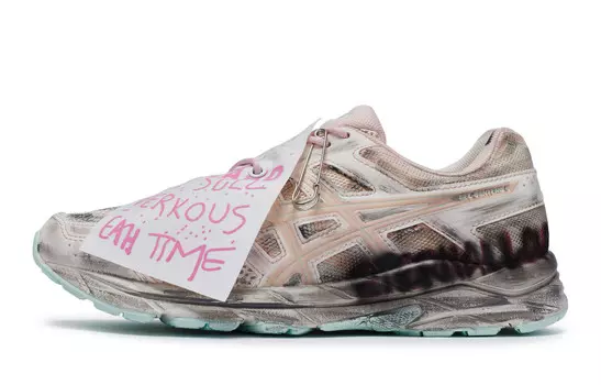 Кроссовки Gel-Contend 4 женские с низким верхом, черные Asics