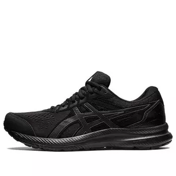 Кроссовки гель contend 8 4e широкий Asics, черный