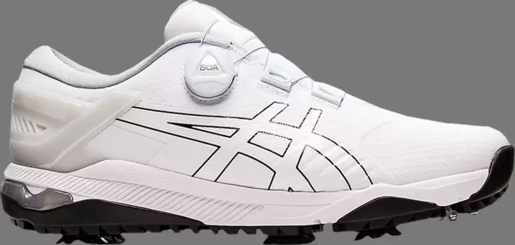 Кроссовки gel course duo boa 'white black' Asics, белый