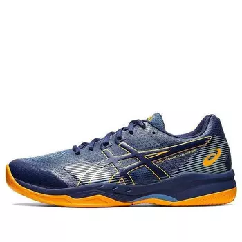 Кроссовки gel court hunter 2 'deep ocean yellow' Asics, синий