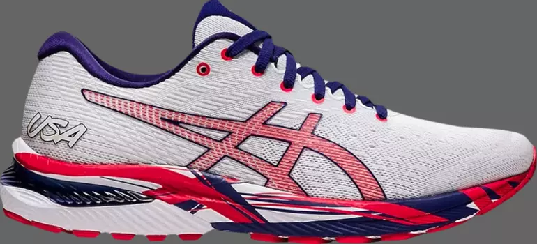 Кроссовки gel cumulus 22 'usa' Asics, белый