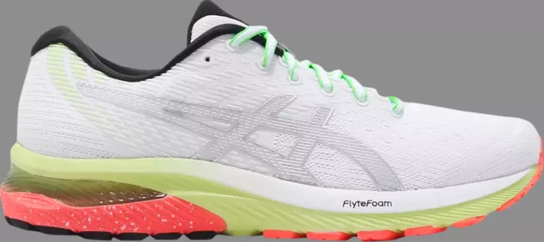 Кроссовки gel cumulus 22 lite-show 'white pure silver' Asics, белый