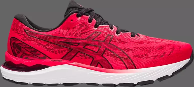 Кроссовки gel cumulus 23 'electric red' Asics, красный