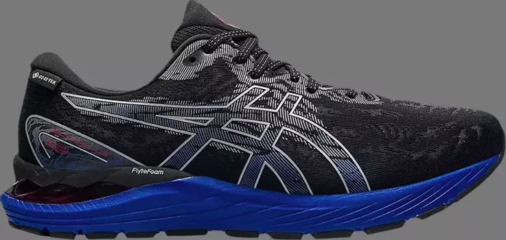Кроссовки gel cumulus 23 gtx 'black blue' Asics, черный