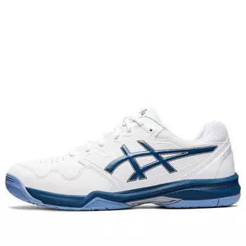 Кроссовки gel dedicate 7 'white light indigo' Asics, белый