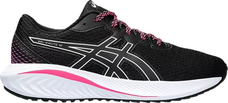 Кроссовки Gel Excite 10 GS 'Black White Pink', черный